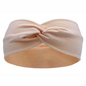 Peach headband for girl 3-5 years