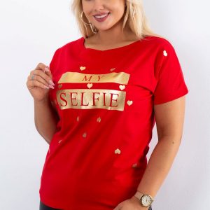 Red T-shirt Absolute PLUS SIZE