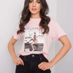 Pink t-shirt Livia