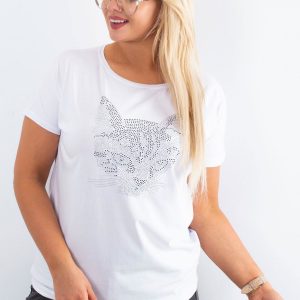 White T-shirt Moment PLUS SIZE