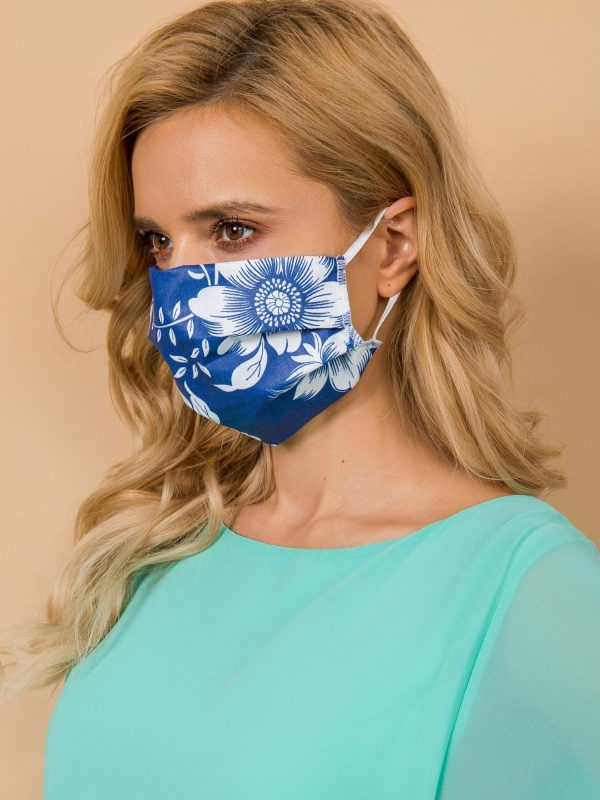 Navy blue reuse protective mask