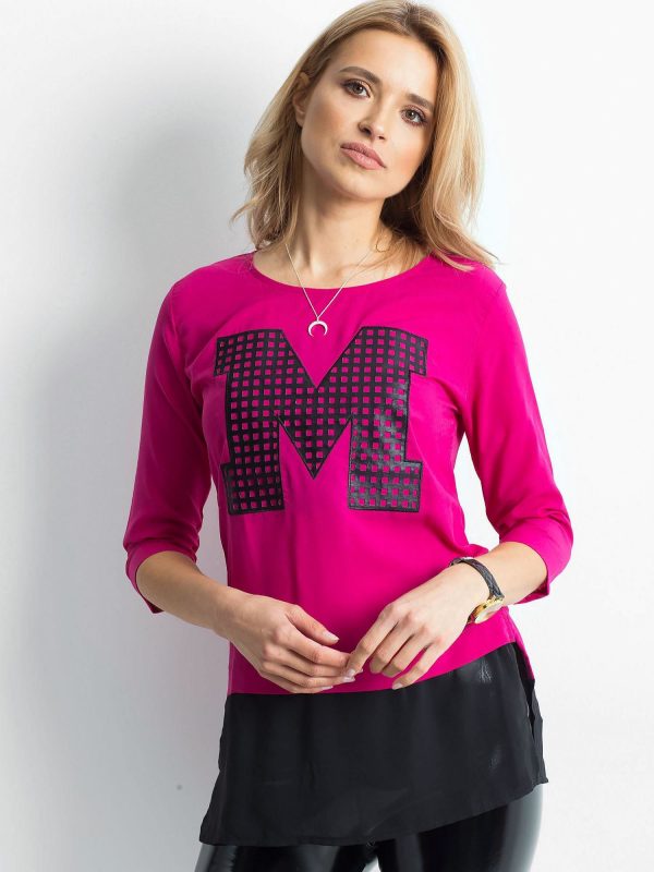 Fuchsia blouse Unmatched