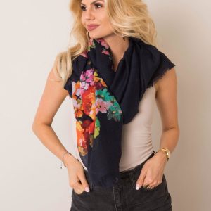 Navy blue sling with flowers