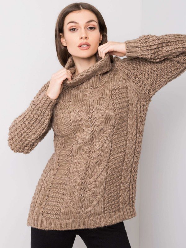 Dark beige colleen sweater