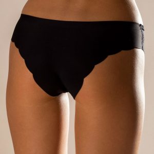 Black Seamless Panties