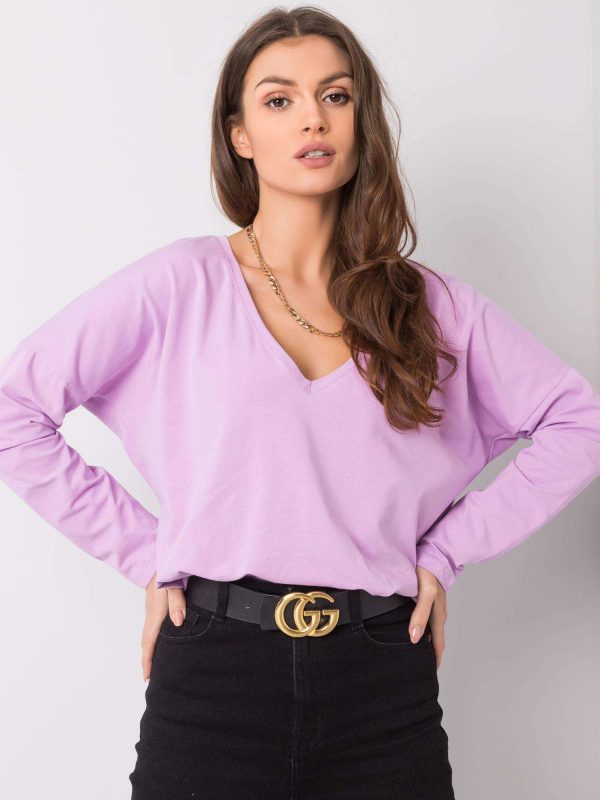 Light purple blouse Corinne RUE PARIS