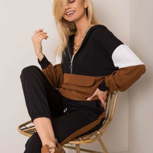 Black-and-brown sweatshirt by Roberta OCH BELLA