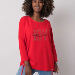 Red blouse Imani