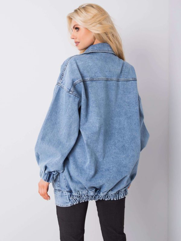 Blue denim jacket Ankita RUE PARIS