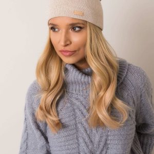 Beige basic cap RUE PARIS