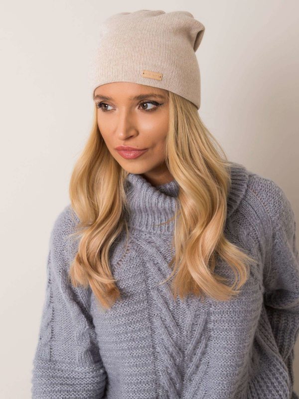 Beige basic cap RUE PARIS