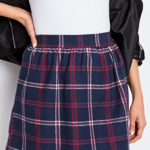 RUE PARIS Navy blue skirt Lodge