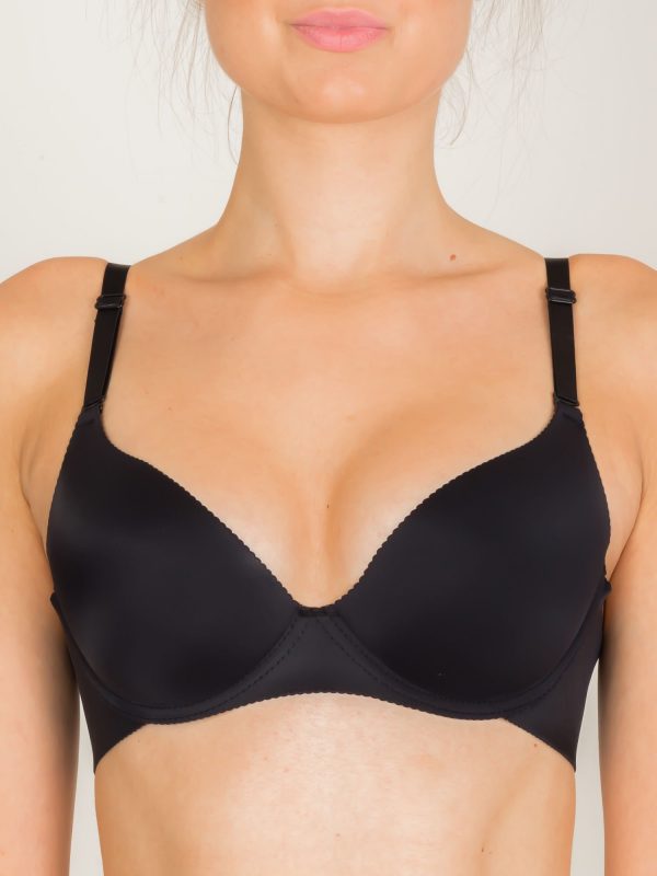 INTIMIDAO Black Smooth Bra