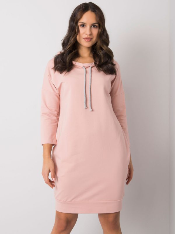 Paulie Dirty Pink Cotton Dress