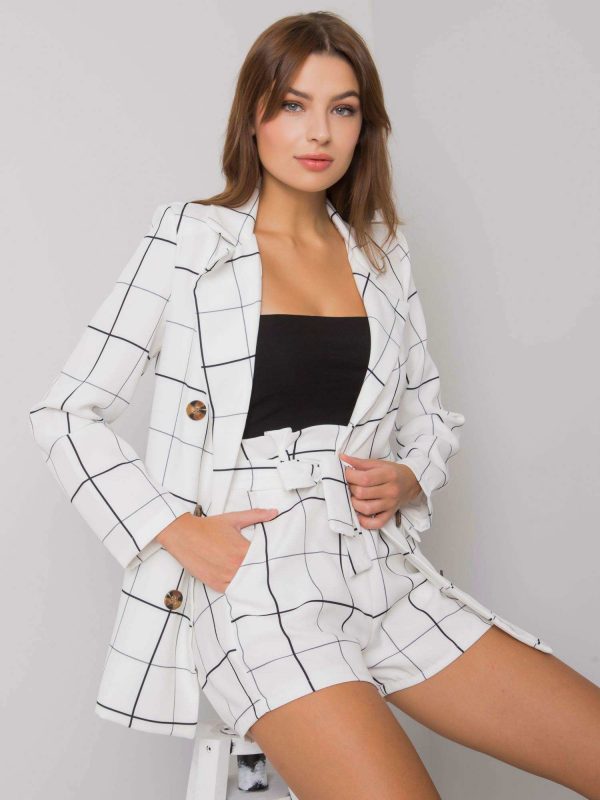 White checkered set Terri