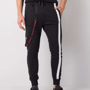 Black men's sweatpants Erick