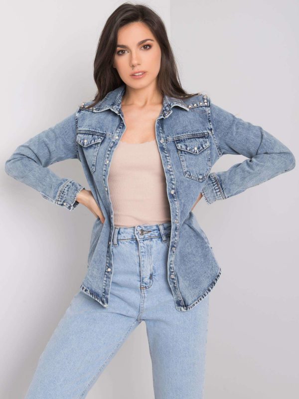 Anneka Blue Denim Shirt