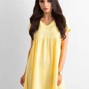 Yellow Loose Dress