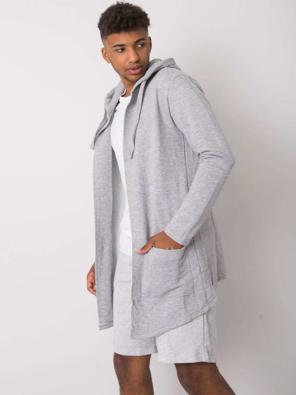 Grey Chester Hooded Men's Blind