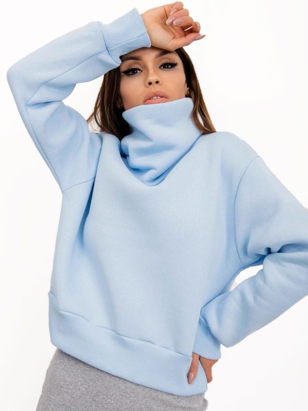 RUE PARIS Light Blue Sweatshirt Charm