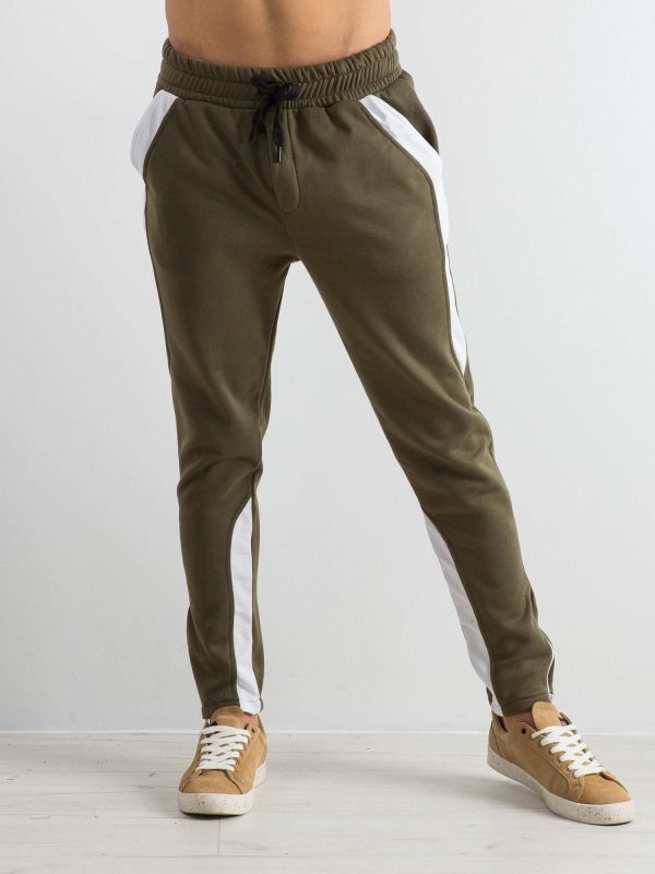 Olive Durable Men's Sweatpants