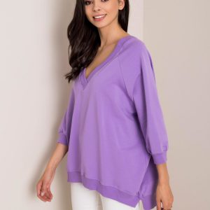 Light purple sweatshirt Sally RUE PARIS