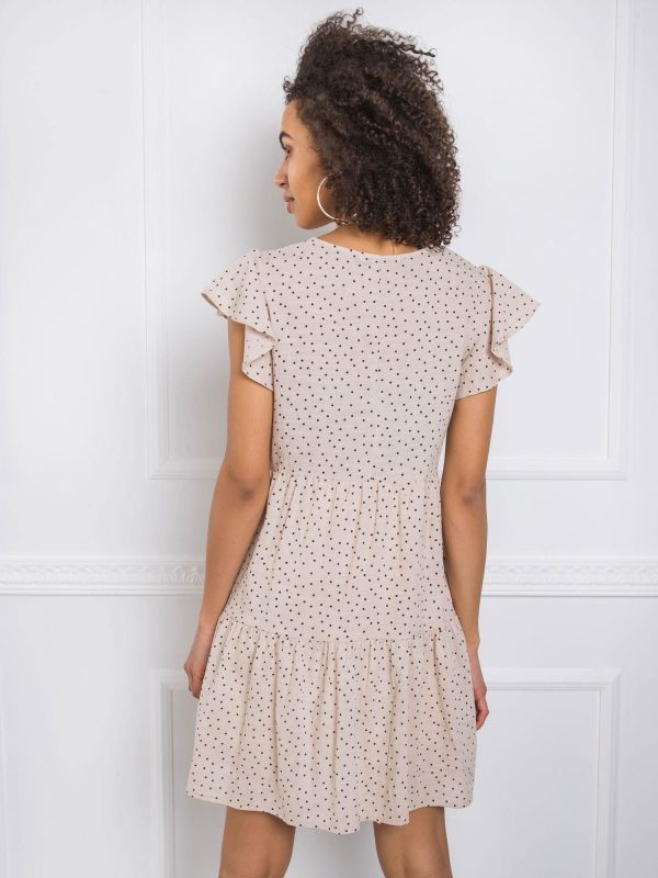 Beige dress Moe RUE PARIS