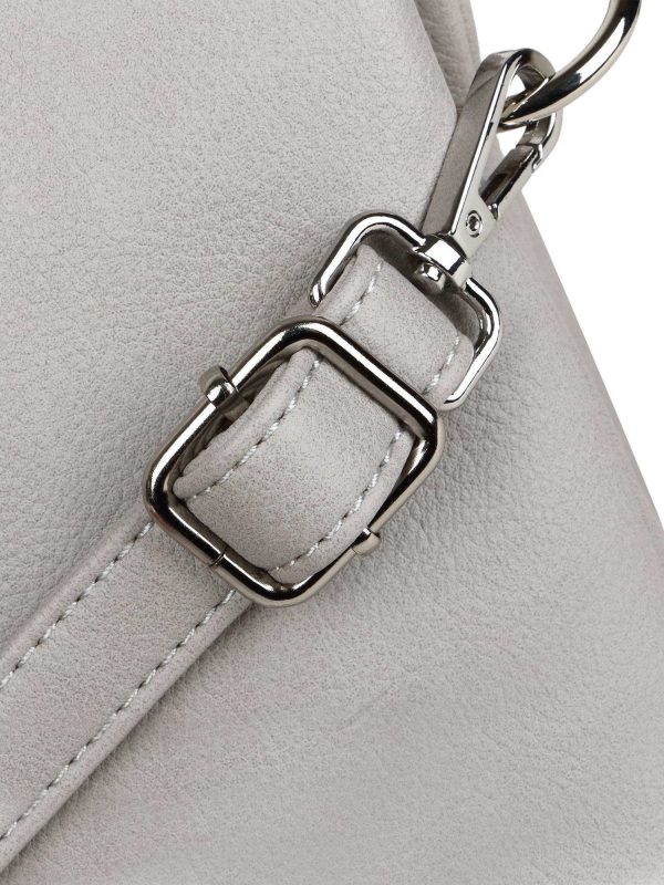 Beige and grey women's bag LUIGISANTO