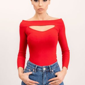 BSL Women's Red Blouse