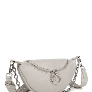 Gray women's bag LUIGISANTO