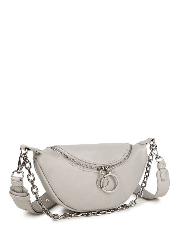 Gray women's bag LUIGISANTO