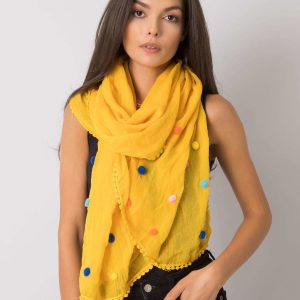 Yellow Women's Viscose Wrap