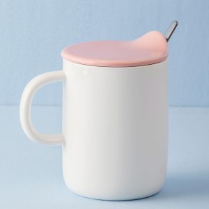 Ecru-pink mug