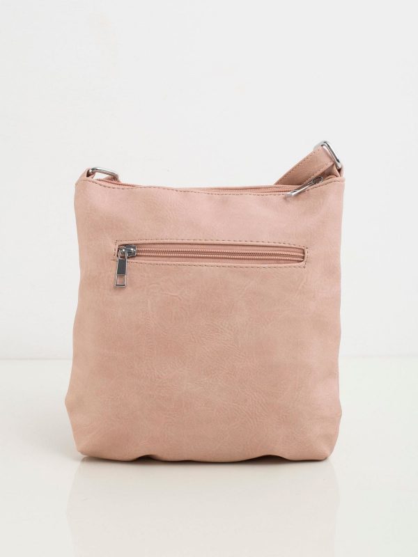 Pudure pink purse with zippers