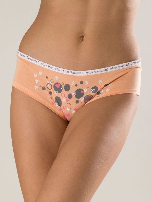 Cotton panties for women peach