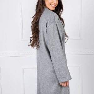 Grey women's coat BSL