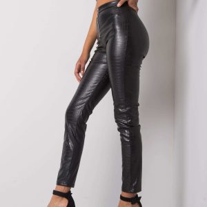 Black Nereida Leatherette Pants