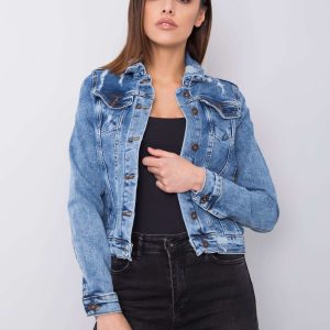 Raquel RUE PARIS blue denim jacket