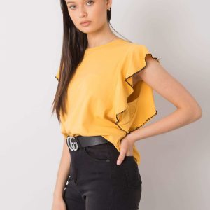 Dark yellow blouse Vanesia