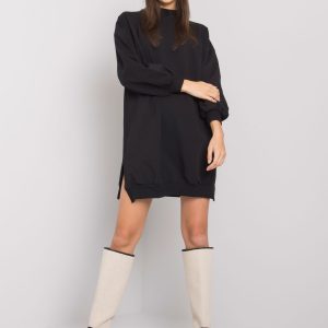 Black Women's Cotton Dress Maretta RUE PARIS