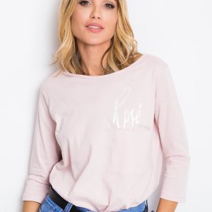 Light pink blouse Relax