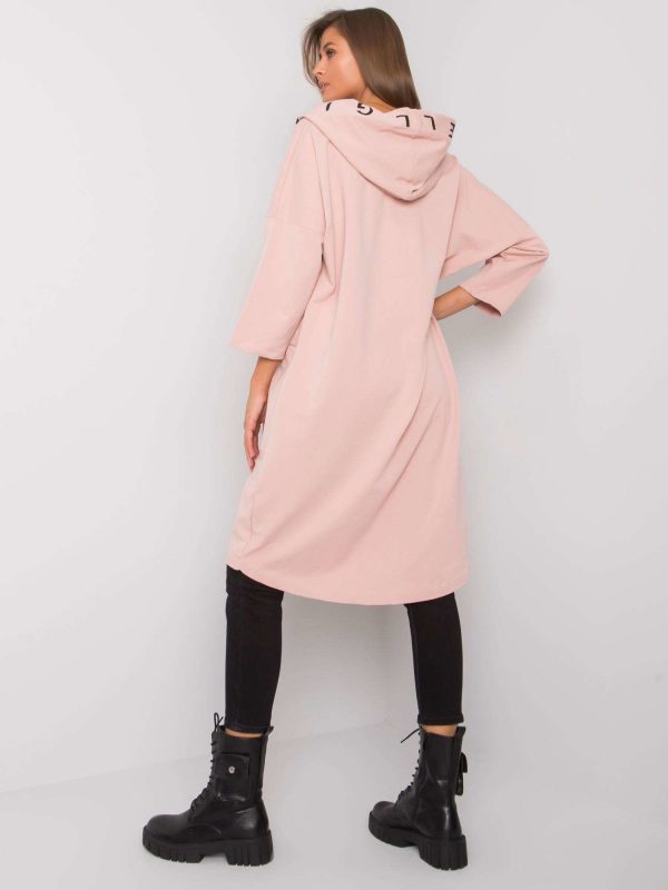 Akinyi Dirty Pink Long Sweatshirt