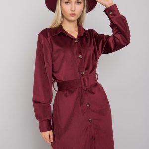 Burgundy dress dress Abilene