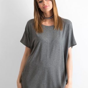 Dark Grey Oversize Blouse