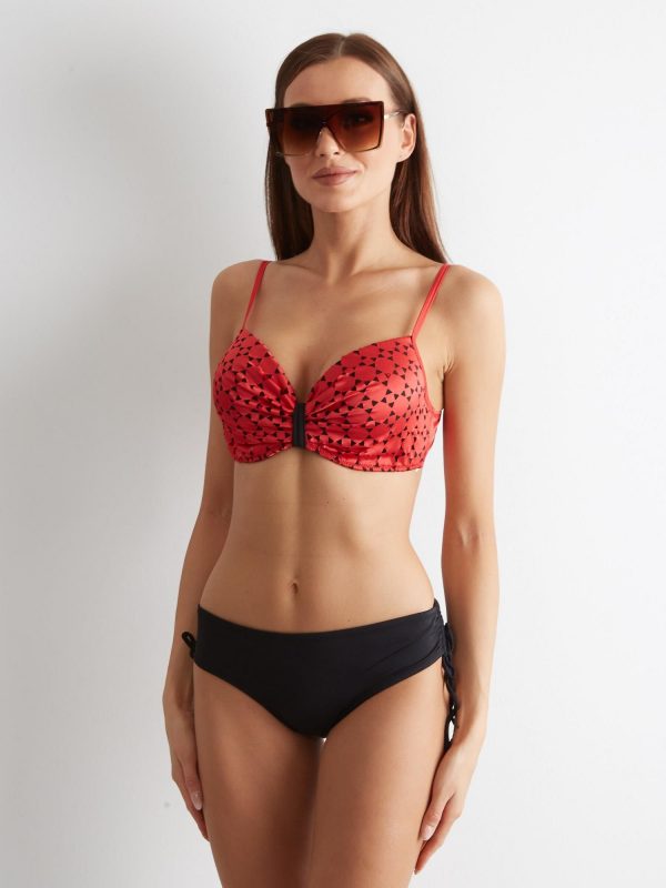 Black-and-red Freeway Swimsuit