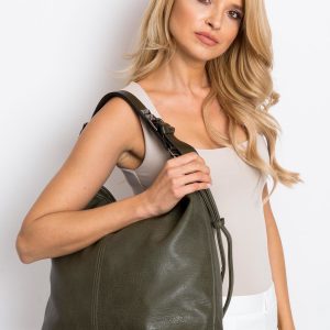 Dark green women's bag