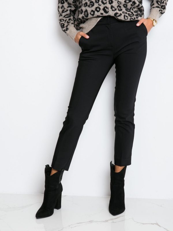 RUE PARIS Black pants Shanie