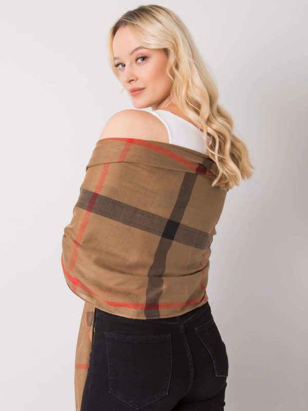 Light Brown Checkered Women's Sling