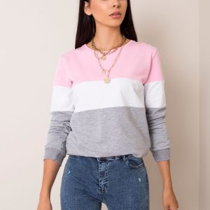 Light pink sweatshirt Larice RUE PARIS