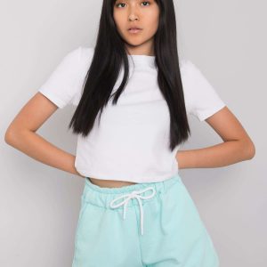 Mint casual shorts Reya RUE PARIS